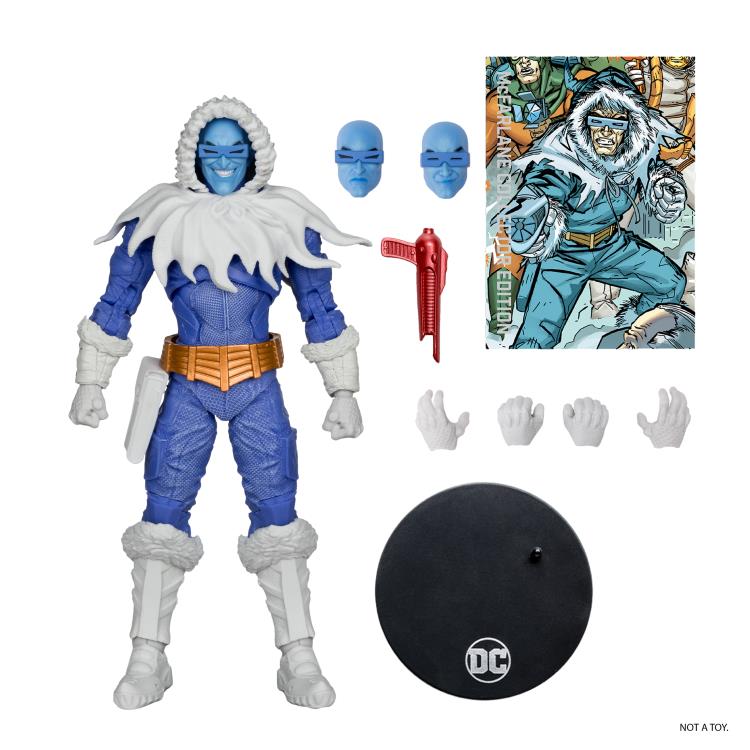 DC Multiverse McFarlane Collector Edition Action Figures 18 cm Wave 9 Captain Cold (The Rogues) Platinum